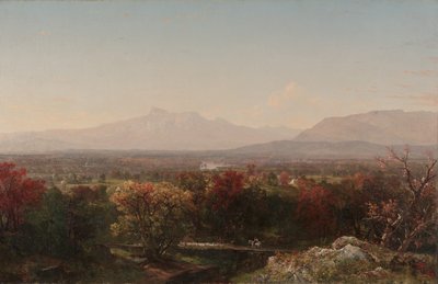Beyaz Dağlarda Bir Ekim Günü by John Frederick Kensett