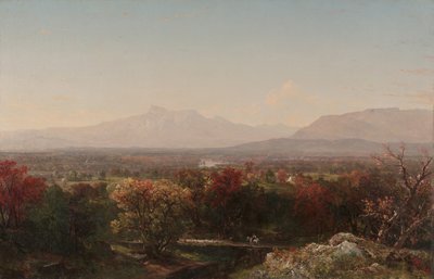 Beyaz Dağlarda Bir Ekim Günü, 1854 by John Frederick Kensett