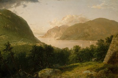 Hudson Nehri Sahnesi, 1857. by John Frederick Kensett