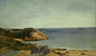 Kayalık Sahil, c. 1860. by John Frederick Kensett