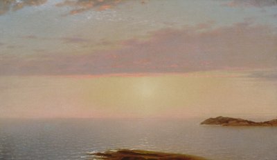 Gün batımı, 1872. by John Frederick Kensett