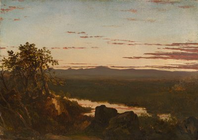 Günbatımı Manzara by John Frederick Kensett