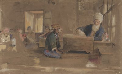 Arap Okulu, 1841-51. by John Frederick Lewis