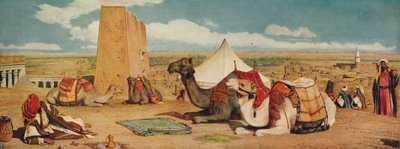 Edfou: Yukarı Mısır, 1860, c1915 by John Frederick Lewis