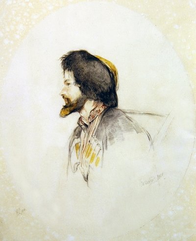 Doğulu Bir Beyefendinin Portresi by John Frederick Lewis