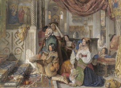 Romalı Hacılar by John Frederick Lewis