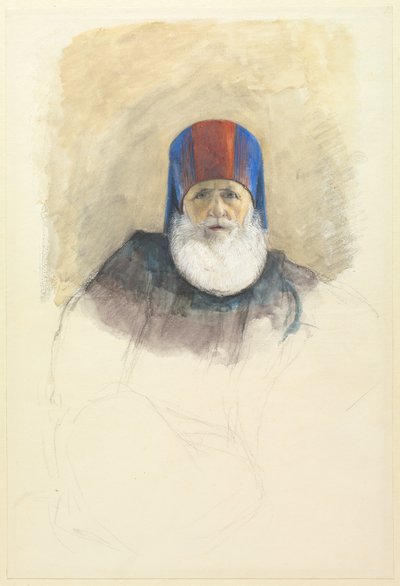 Mehmet Ali Paşa için Çalışma by John Frederick Lewis