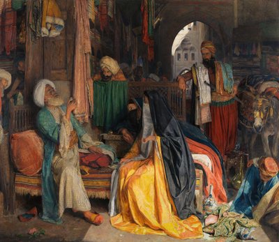 Şüpheli Para, 1869. by John Frederick Lewis
