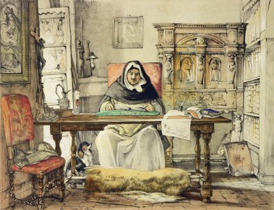 The Prior, Charles Joseph Hullmandel (1789-1850) tarafından oyulmuş 