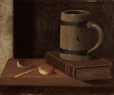 Kupa, Kitap, Bisküvi ve Kibrit by John Frederick Peto