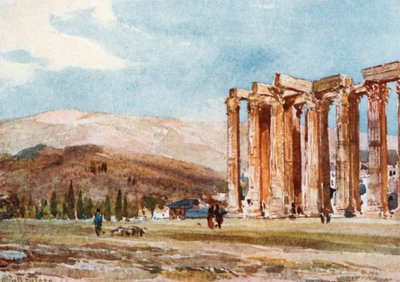 Kuzeybatıdan Olimpiya Zeus Tapınağı