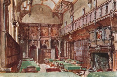 Elizabethan Hall in the Charterhouse by John Fulleylove