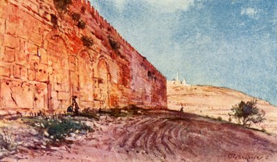 Kudüs. - Tapınak Alanının Üçlü Kapısı, 1902. by John Fulleylove