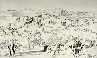 Kirjath-Jearim, 1902. by John Fulleylove