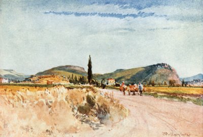 Argos Yolundan Nauplia ve Tiryns by John Fulleylove