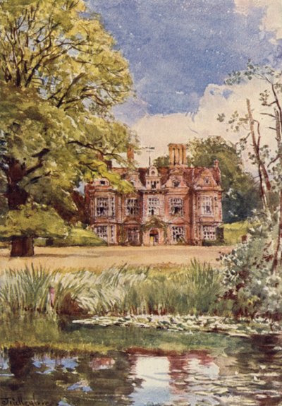 Ickenham yakınlarındaki Old Manor House (renkli taş) by John Fulleylove