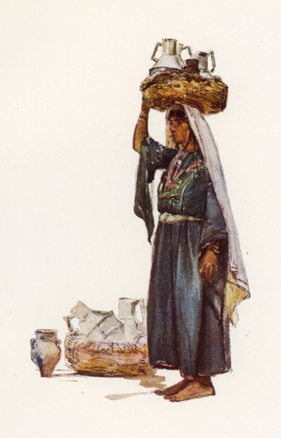 Süt Damarlı Suriyeli Köylü by John Fulleylove