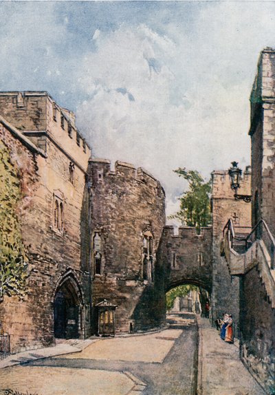 Doğuya bakan Kanlı Kule ve Mücevher Evi (Wakefield Kulesi) by John Fulleylove