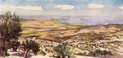 Beytüllahim yakınlarındaki Ruth ve Boaz Tarlaları by John Fulleylove