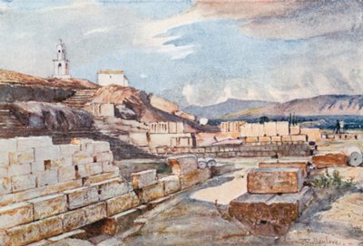 Gizemlerin Büyük Tapınağı, Eleusis by John Fulleylove