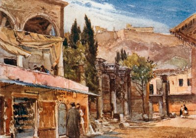 Hadrianus Stoası by John Fulleylove