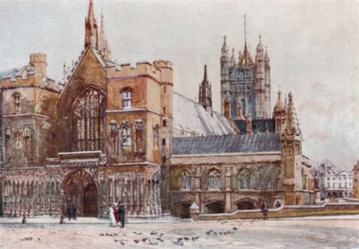 Westminster Salonu ve Victoria Kulesi by John Fulleylove