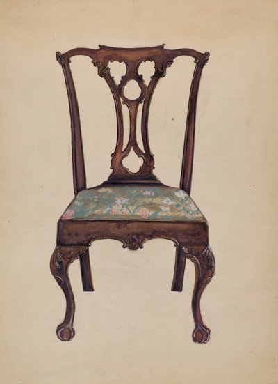 Chippendale Yan Sandalye by John Garay