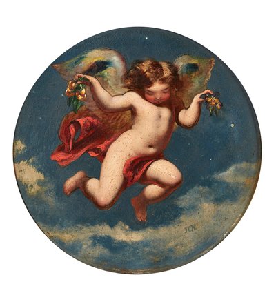 Puck - Orada Çiçeğin İçinden Hızlı. . . (2. Perde, 2. Sahne - Bir Yaz Gecesi Rüyası) (gemideki petrol) by John George Naish