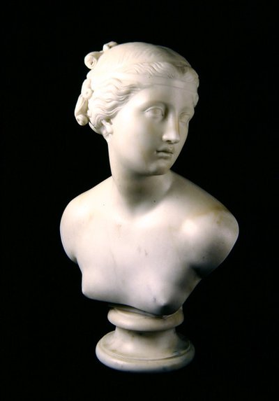 Peri Büstü (beyaz mermer) (ayrıca bkz. 353095) by John Gibson