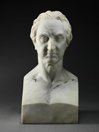 William Roscoe (1753-1831) 1819 (mermer) by John Gibson