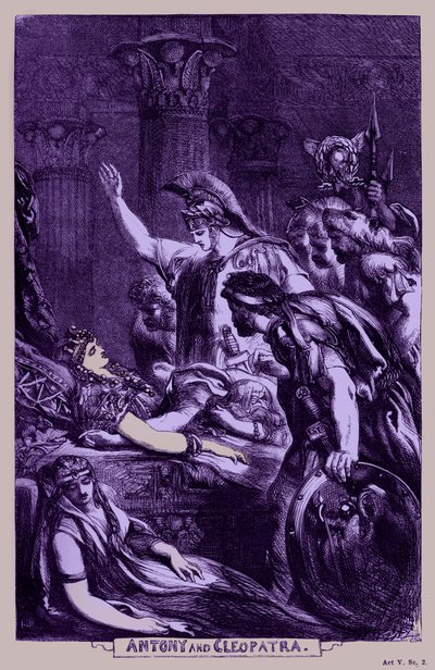Antonius ve Kleopatra by John Gilbert