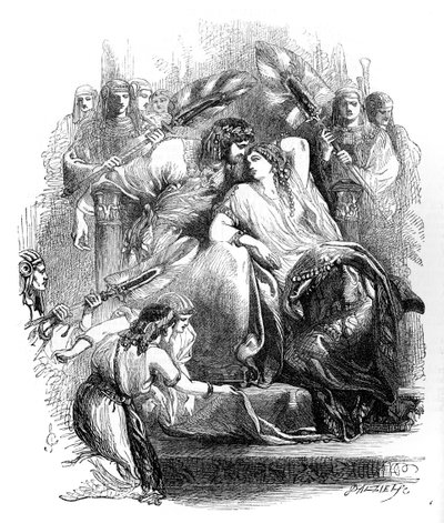 Antonius ve Kleopatra, William Shakespeare by John Gilbert