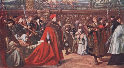 Kardinal Wolsey, Westminster Hall 1515