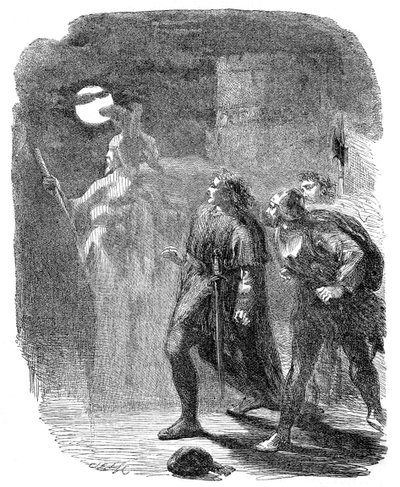 William Shakespeare tarafından Hamlet by John Gilbert