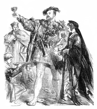 Henry VIII, William Shakespeare by John Gilbert