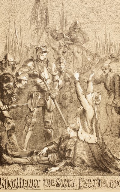 Henry VI, Bölüm III, 1890 by John Gilbert