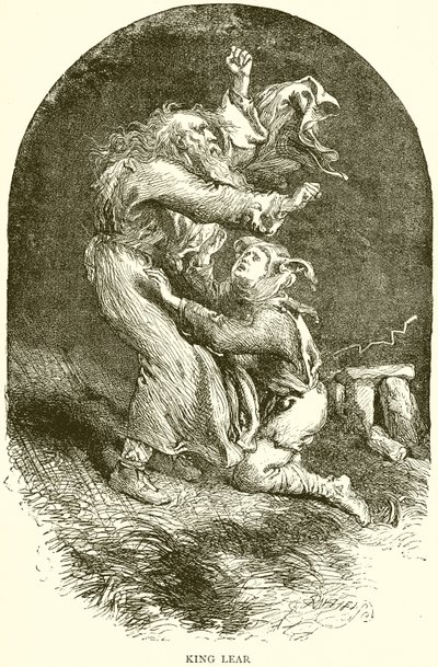 Kral Lear by John Gilbert