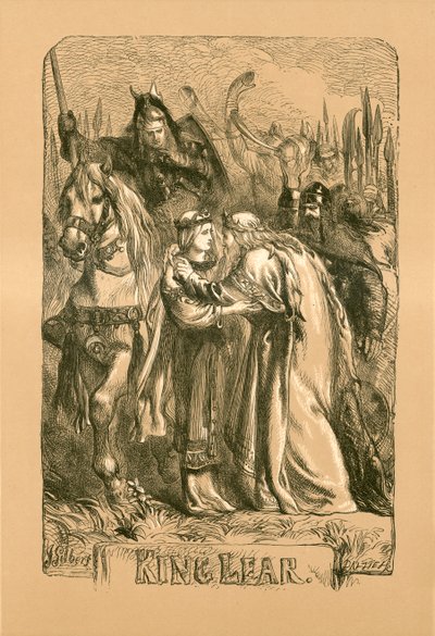 Kral Lear by John Gilbert