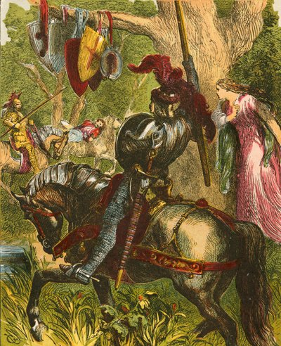 Sör Lancelot du Gölü by John Gilbert
