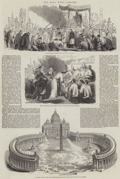 Roma'da Kutsal Hafta by John Gilbert