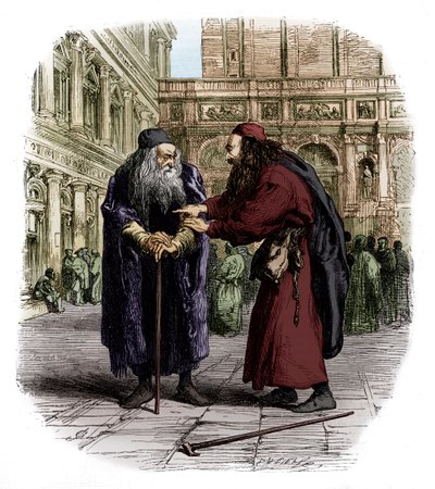 Venedik tüccarı by John Gilbert