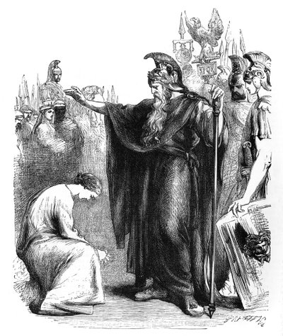 Titus Andronicus, William Shakespeare by John Gilbert