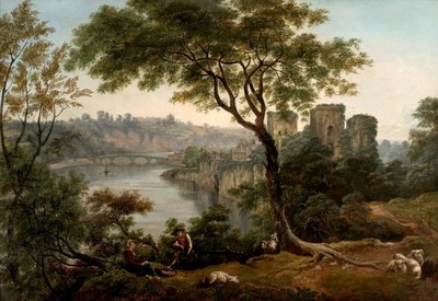 Chepstow Kalesi, Monmouthshire by John Glover