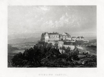 Stirling Kalesi, İskoçya, 1883. by John Godfrey