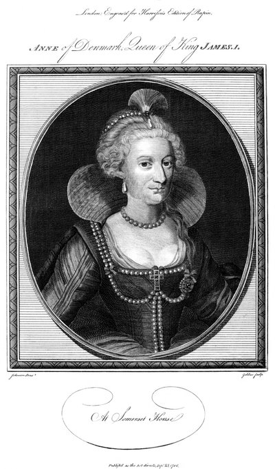 Danimarkalı Anne 1574-1619, Kral I. James