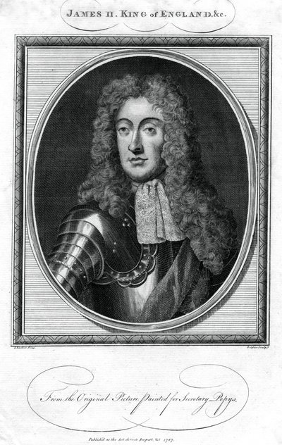 İngiltere Kralı II. James, 1787. by John Goldar