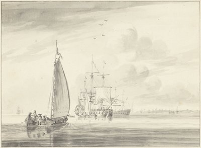 Sakin sularda gemiler by John Greenwood