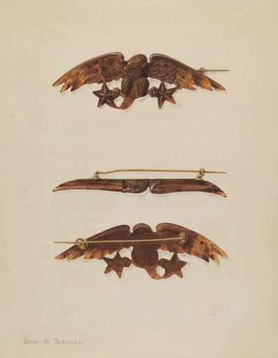 Broş by John H. Tercuzzi