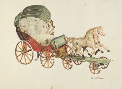 Kalaş ve Atlar, c. 1940. by John Hall