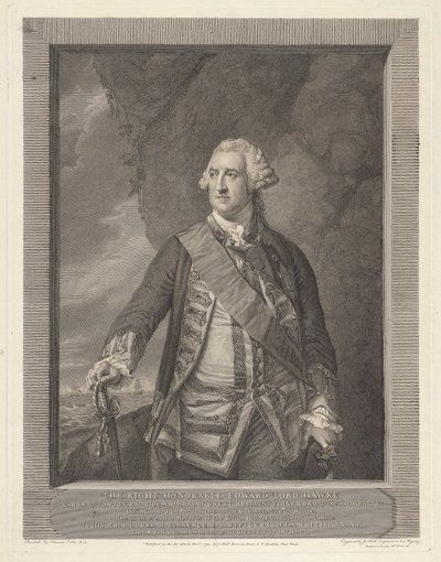 Çok Saygıdeğer Edward Lord Hawke (1705-1781) by John Hall